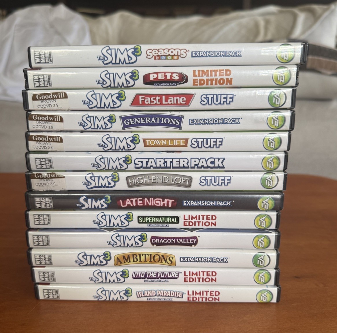 The Sims 3 Game Collection & Multiple Expansion / Stuff Packs Lot Of 13 PC MAC