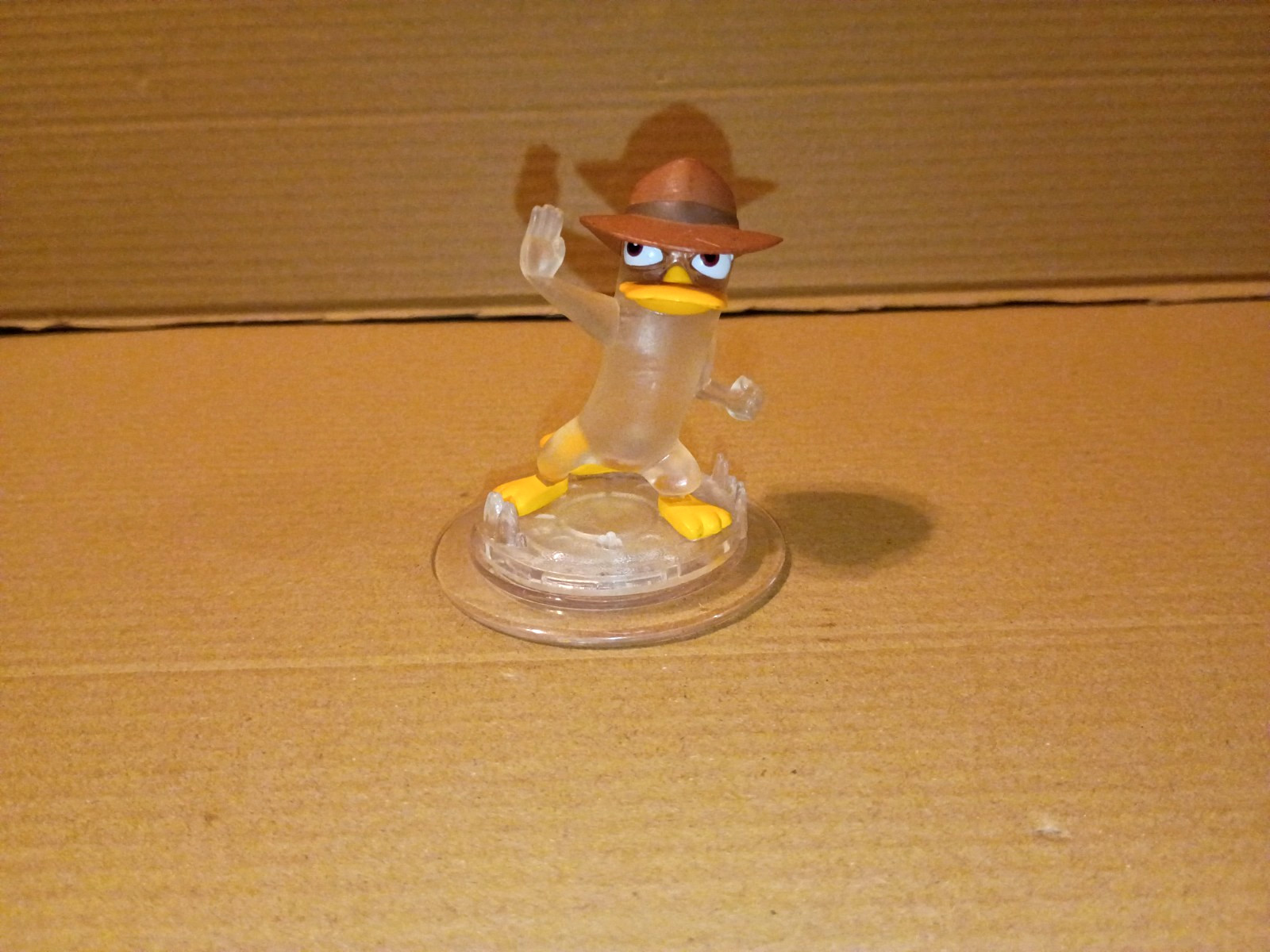 Disney Infinity Phineas & Ferb Crystal Agent P Perry the Platypus.