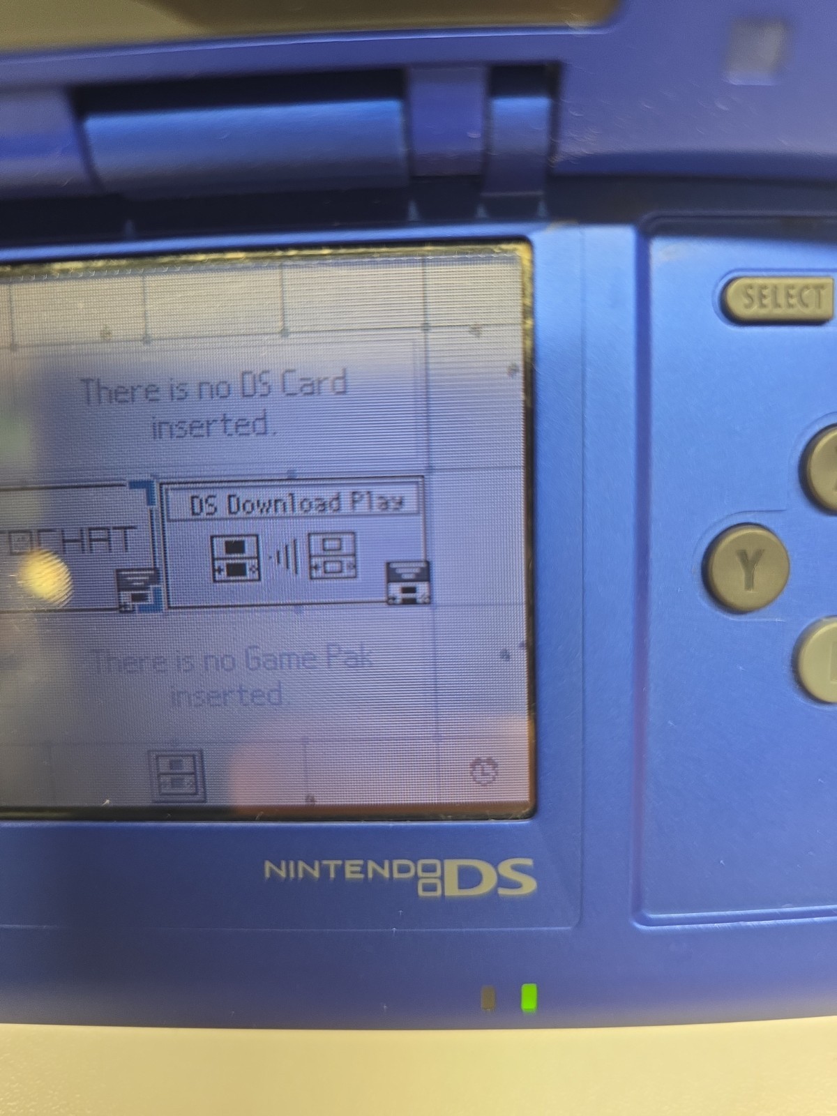 Nintendo DS Model NTR-001 Original Cobalt Blue – Tested And Working Read Descrip