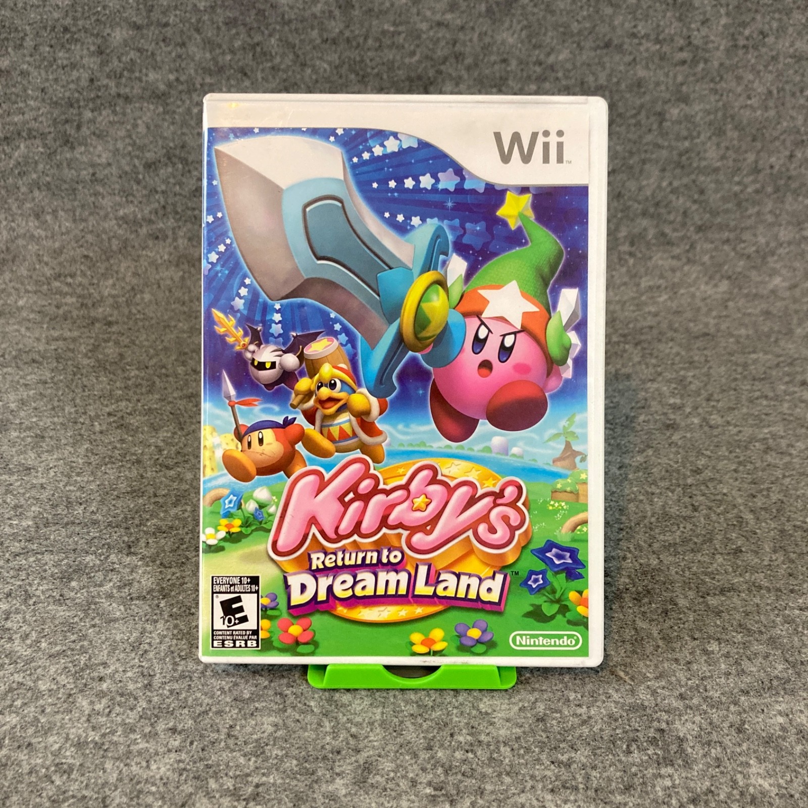 Wii Kirbys Return To Dreamland Game Nintendo Complete W/ Manual TESTED
