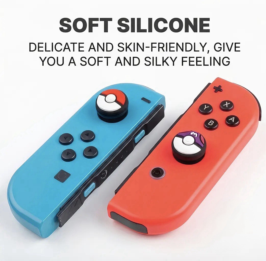 Thumb Grips for Nintendo Switch OLED Lite Joy Con Analog Stick Cap Cover