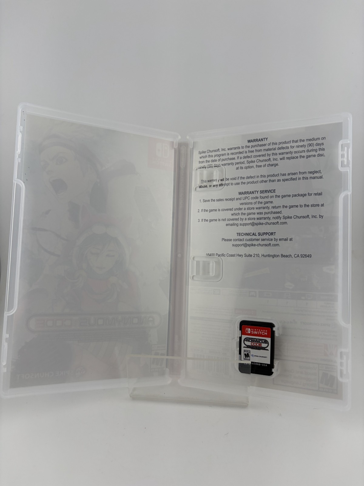 Anonymous;Code Steelbook Launch Edition (Nintendo Switch)