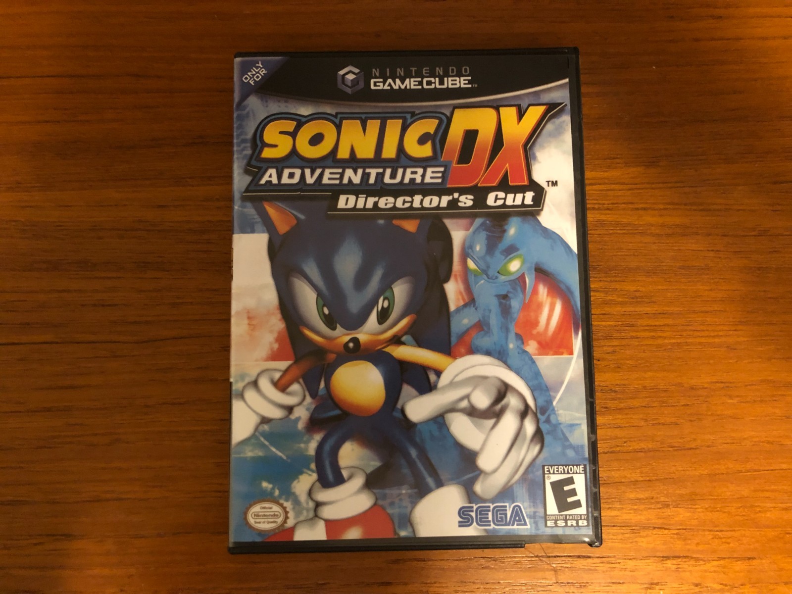 Replacement GameCube Case for Sonic Adventure DX: Director’s Cut