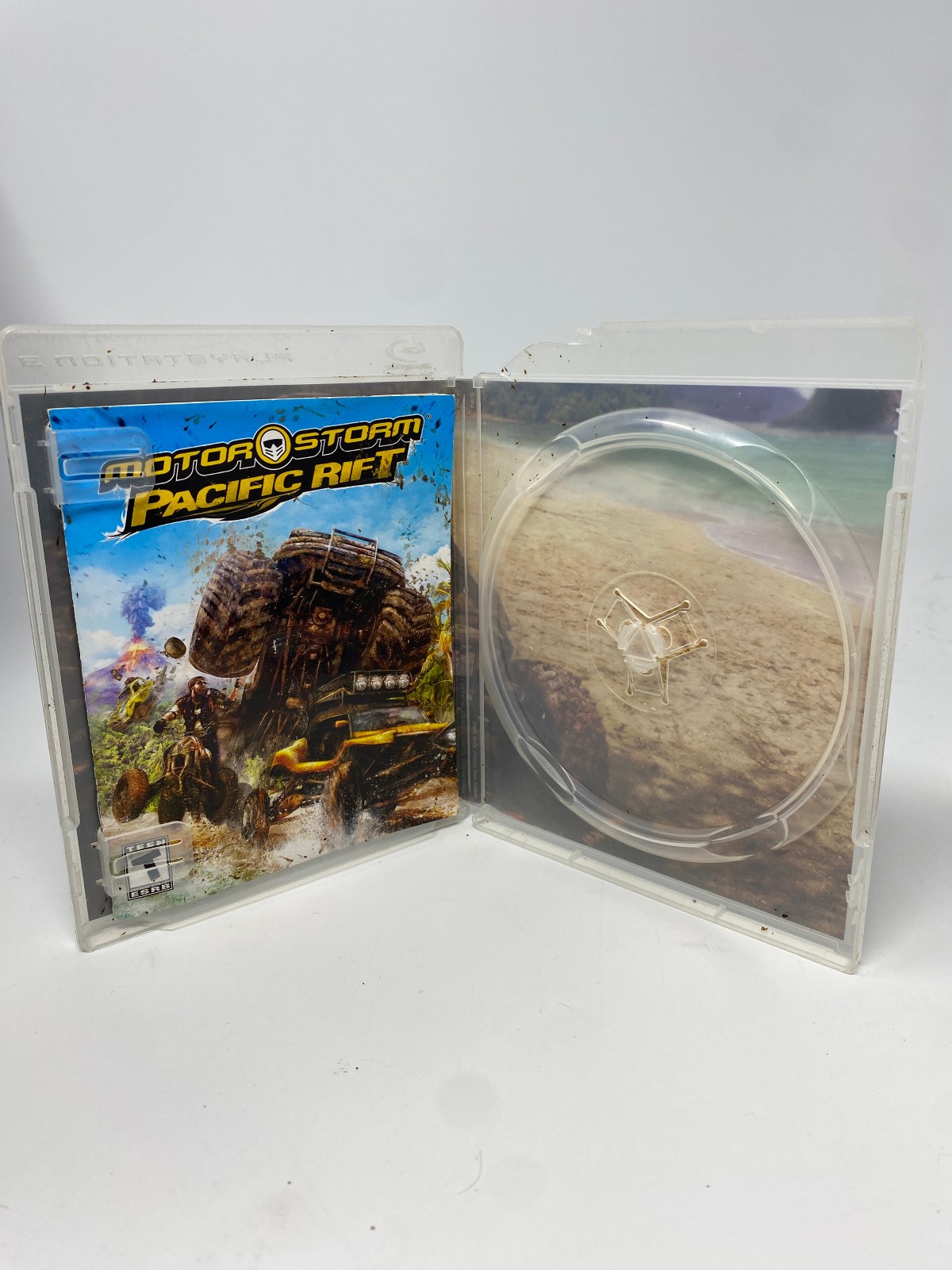 MotorStorm: Pacific Rift (Sony PlayStation 3 PS3 , 2008) Case & Manual ONLY No G