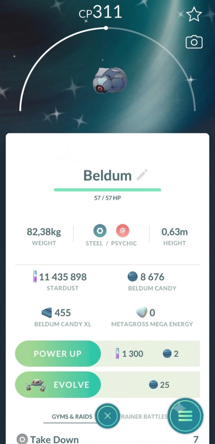 Pokémon🔄Trade🔄Go Shiny Beldum ✨