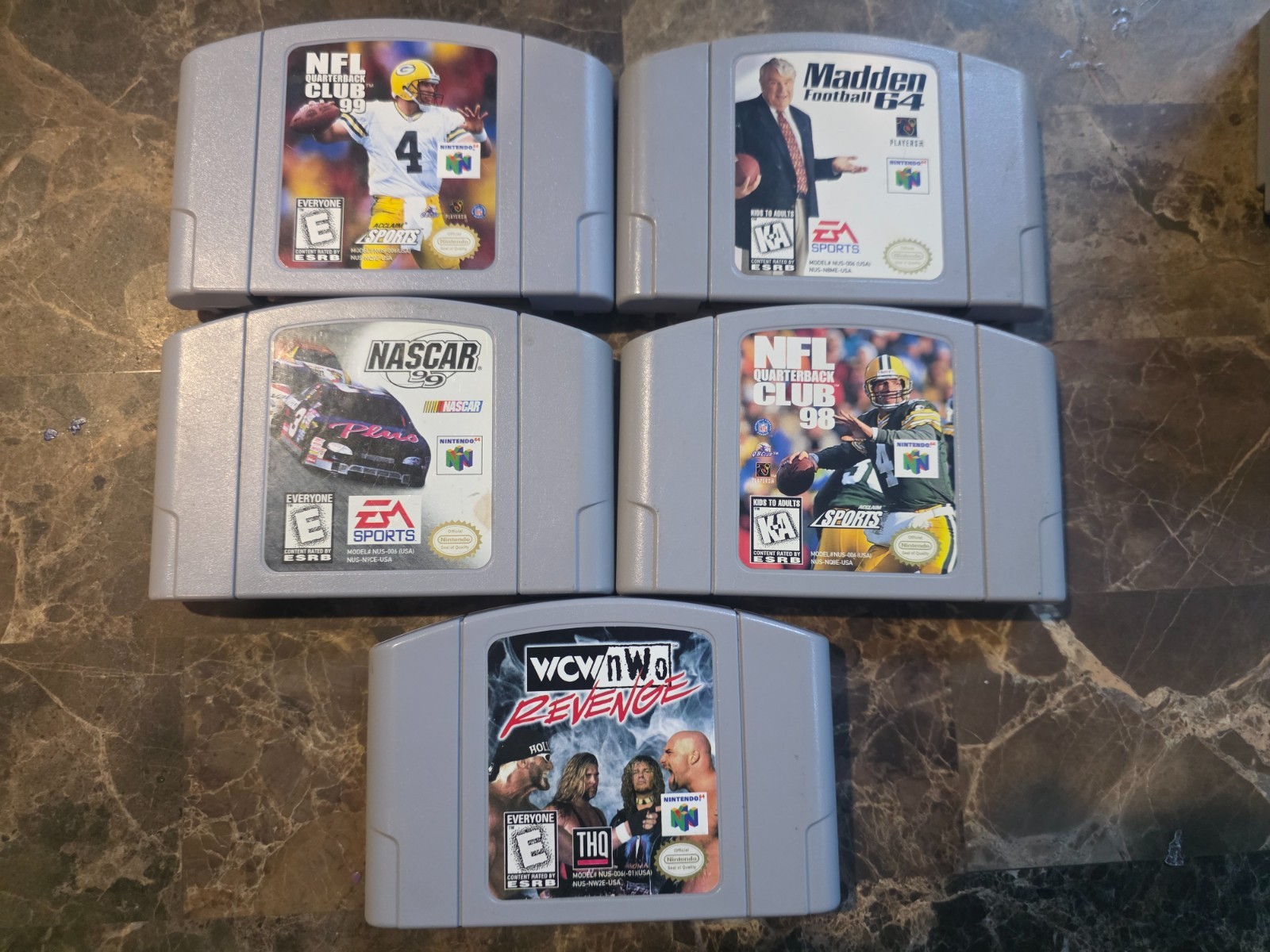 Nintendo 64 N64 Console , 3 OEM Controllers & 10 Authentic Games, Cords | Tested