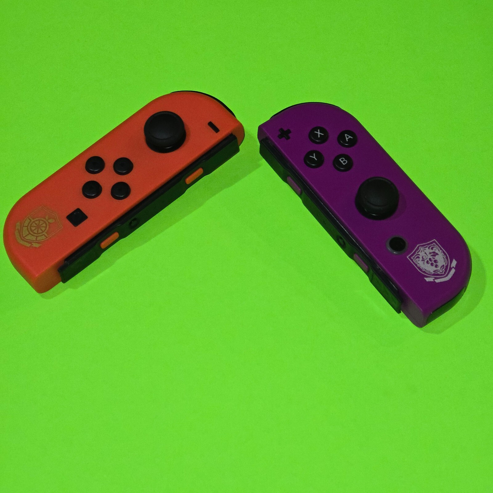 Pokemon Scarlet Violet OEM Nintendo Switch JoyCons Left and Right Authentic