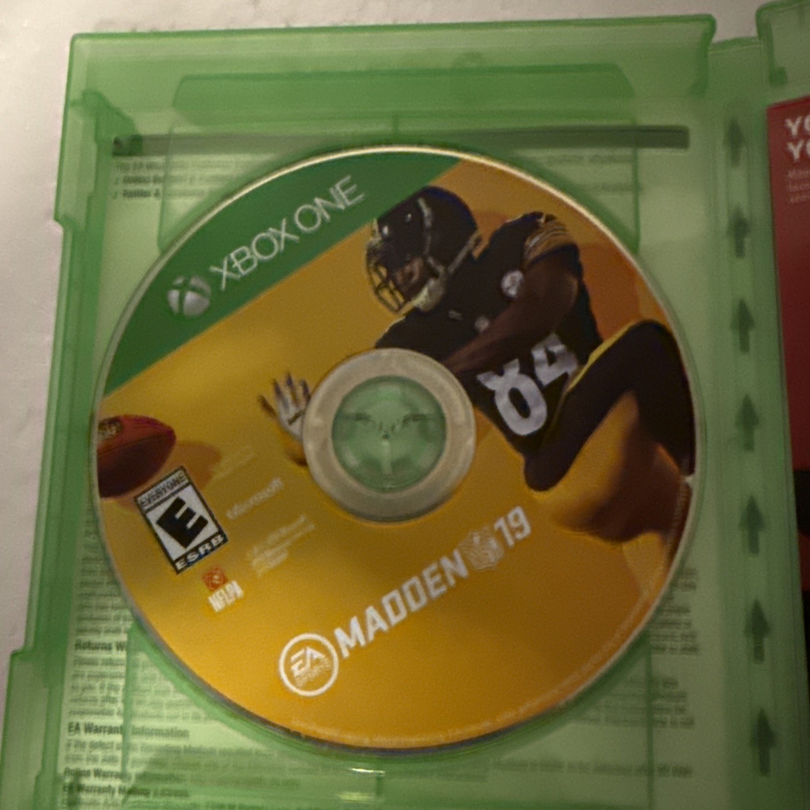 Madden NFL 19 For Xbox One American Football Sports Very Good 9E