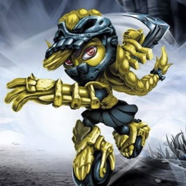 Skylanders Superchargers Legendary Bone Bash Roller Brawl NFC Card FREE SHIPPING