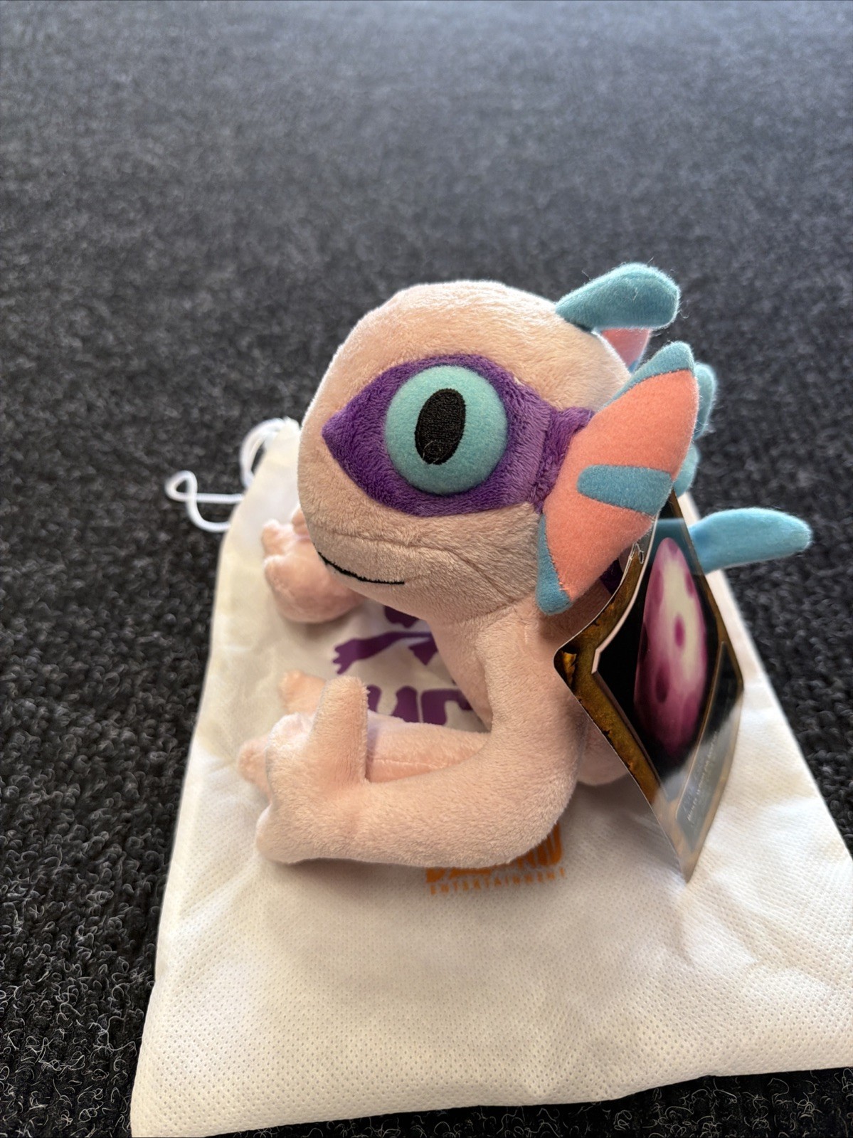 World of Warcraft – Gurky Murloc – Pink Plush – With Bag & Tag