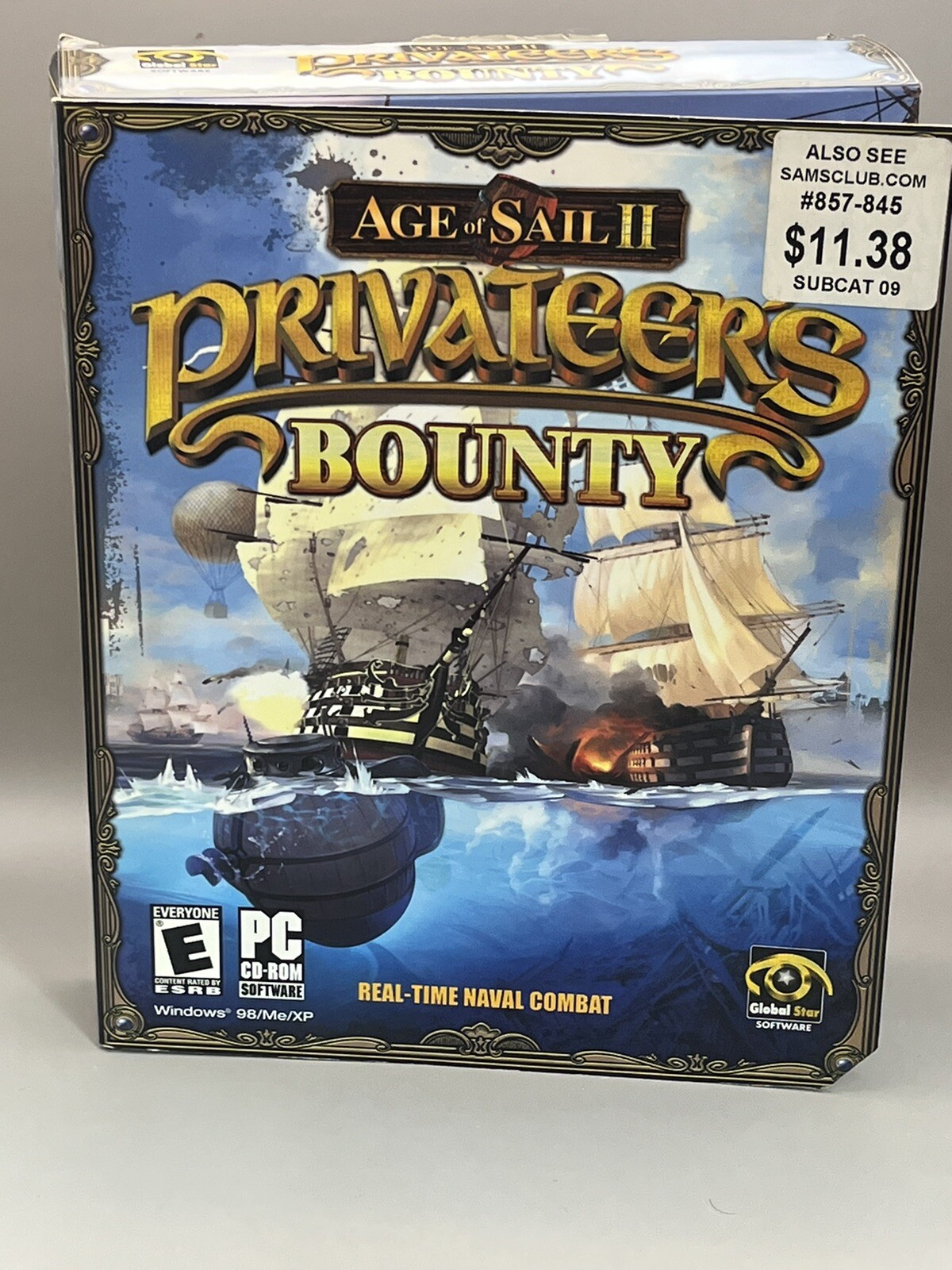 Global Star Software – Age of Sail II – Privateer’s Bounty VG/Mint