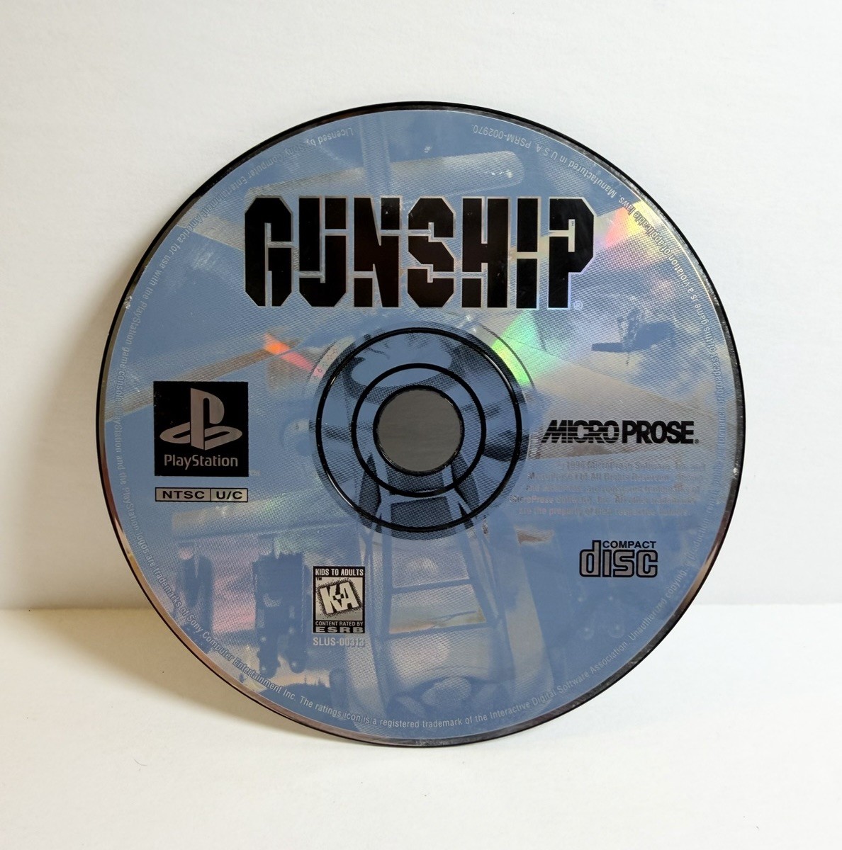 Gunship (Sony PlayStation 1, 1996) PS1 – Disc Only – Tested