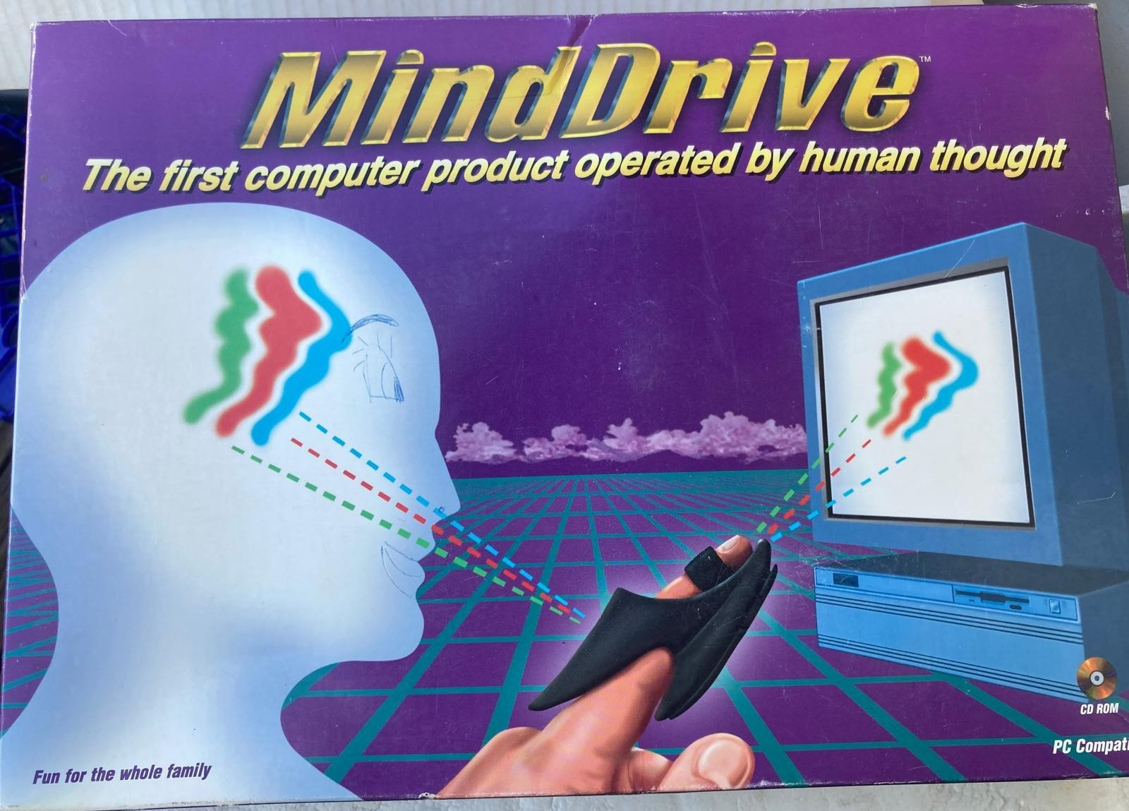 MindDrive -First computer product operated by Human thought -preowned -unit only