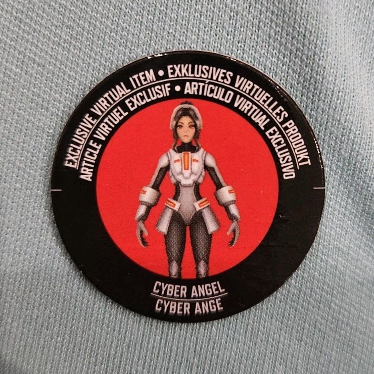 Roblox Toys Virtual Item Code Token Cyber Angel 2021 MPN JAZ069519