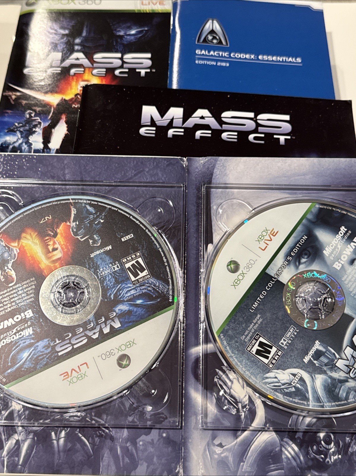 Mass Effect Limited Collector’s Edition (Xbox 360, 2007) good condition