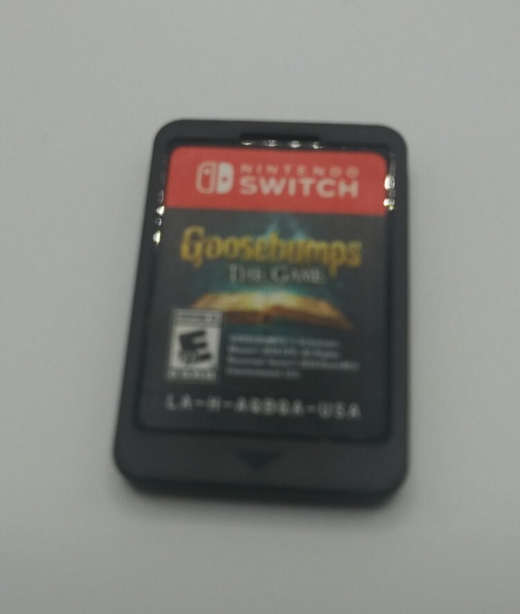 Goosebumps The Game – Nintendo Switch Game Cartridge Only Tested & Working