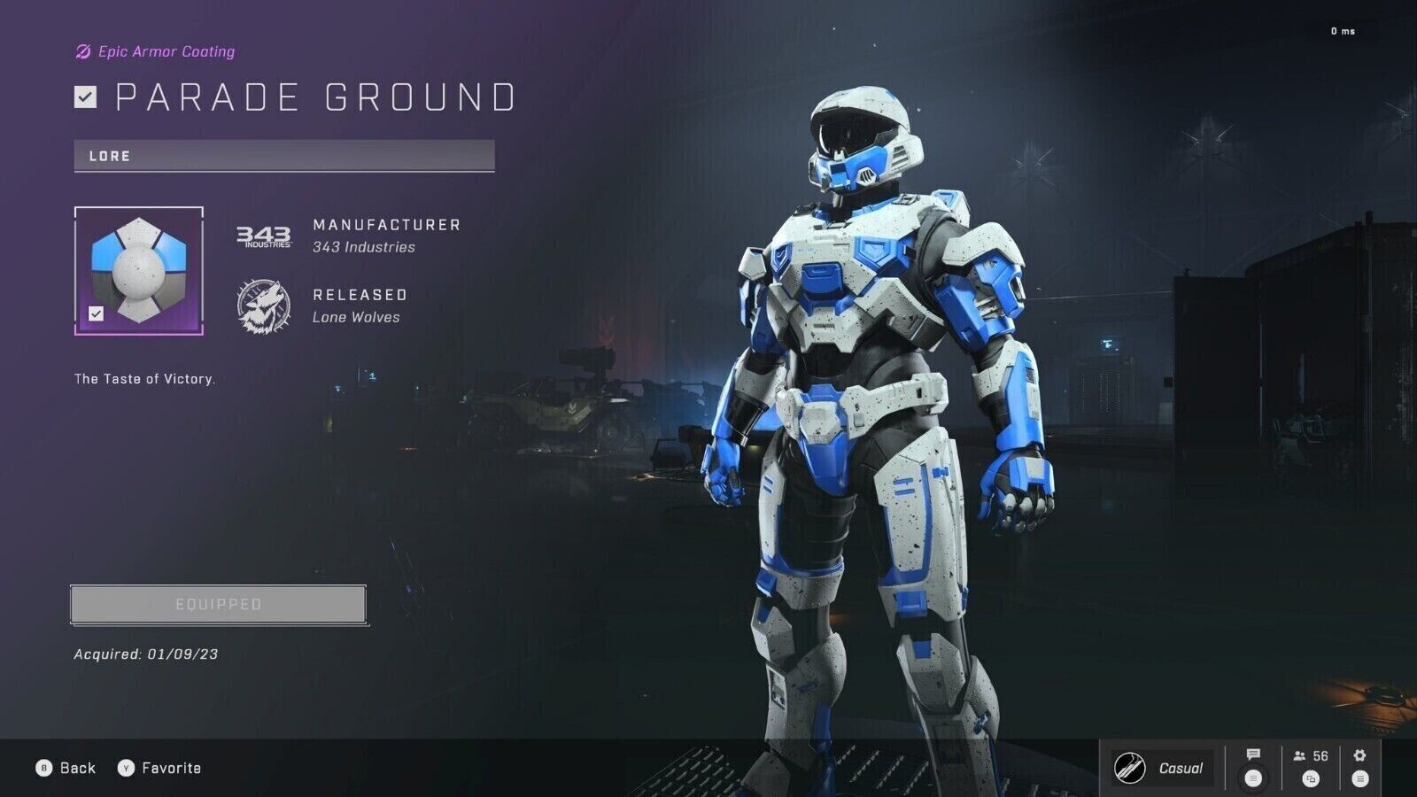 Halo Infinite Parade Ground OREO – Armor Coating Skin CODE Xbox & PC DLC Fueled