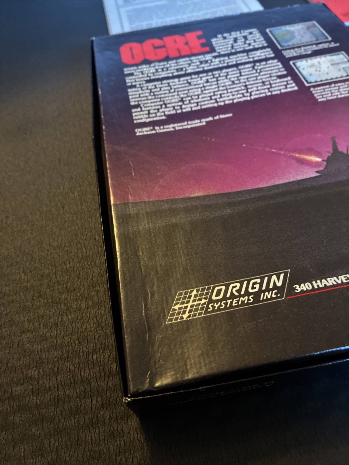 Ogre (1986) Macintosh – 100% COMPLETE – Rare Origin Badge & Sticker Sheet