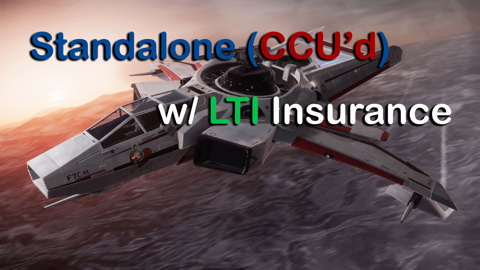 Star Citizen – F7C-M Super Hornet HeartSeeker Mk I (LTI or 10y Insurance) – Ship