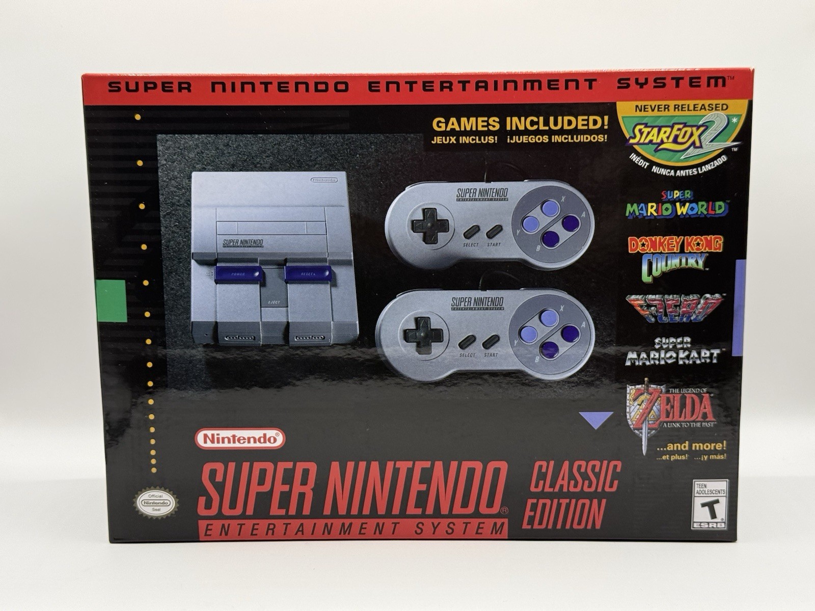 Nintendo SNES Classic Edition Mini Console With complete snes/nes library