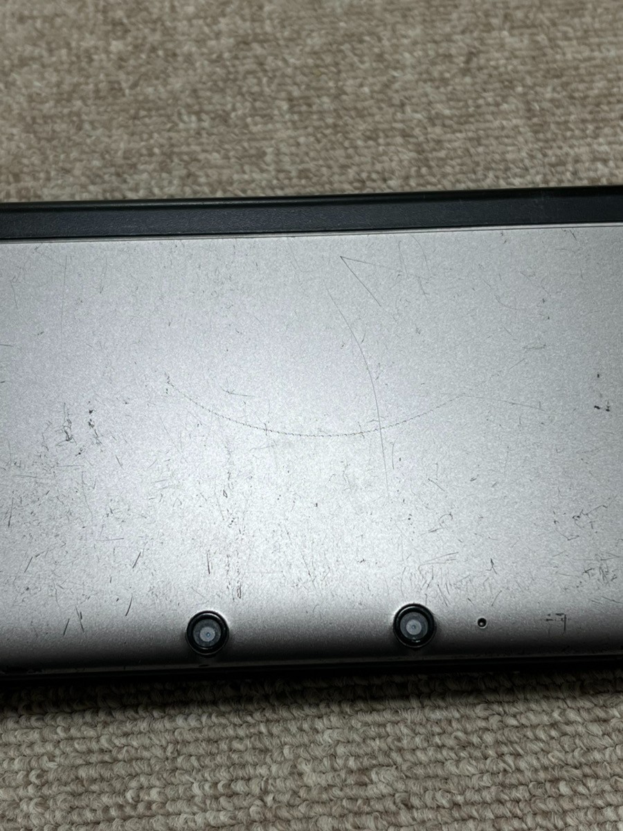 3DS LL XL silver black Japan Nintendo Console Japanese B37