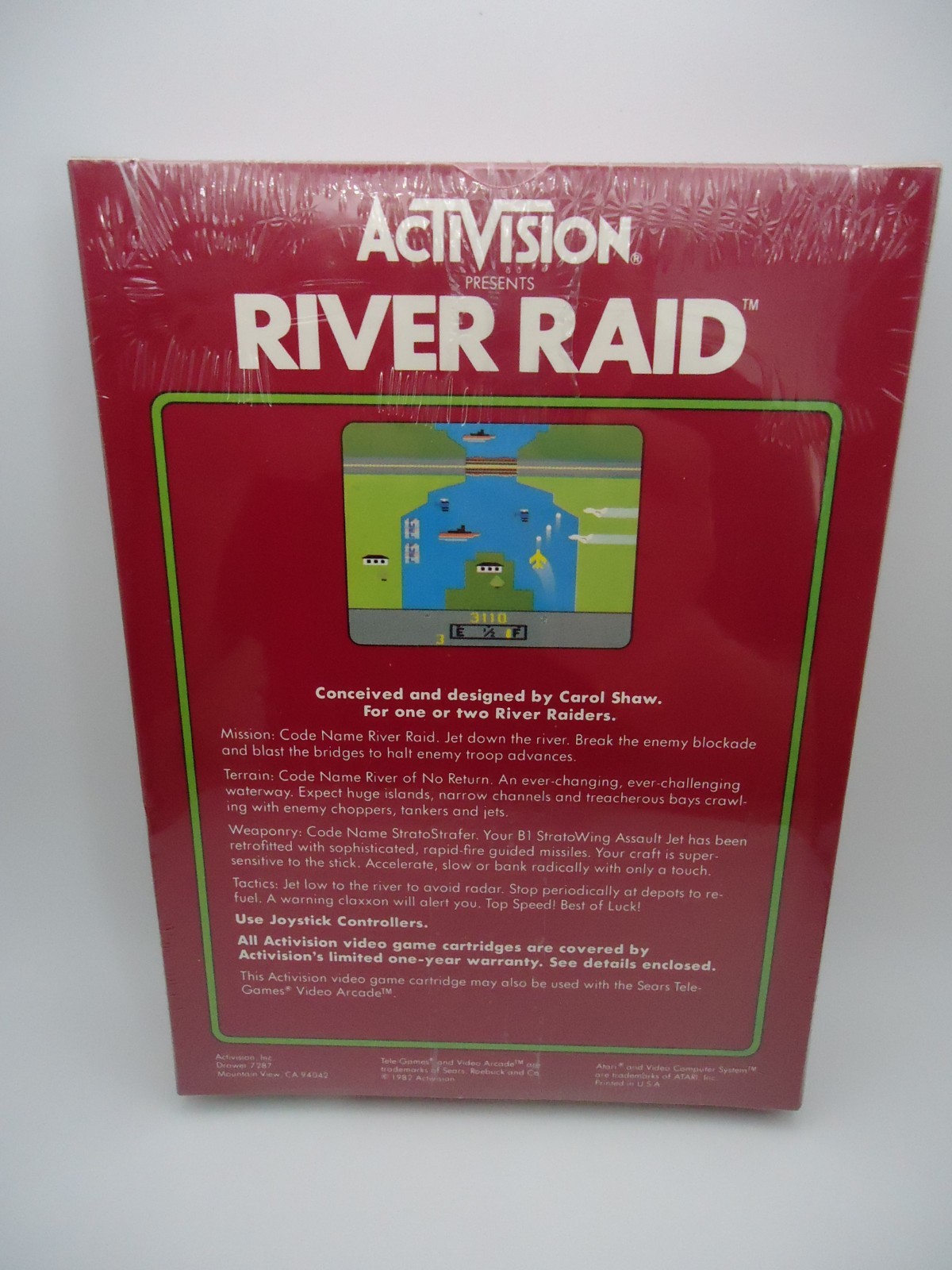 River Raid Atari 2600 by ACTIVISION Brand New Sealed!! New