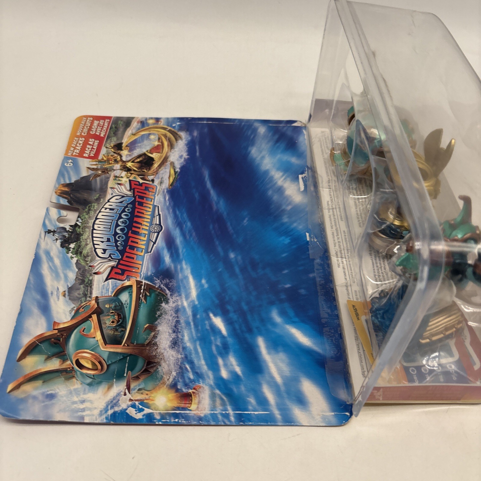 Skylanders Supercharger Sea Racing Action Pack Gill Grunt Sea Trophy Reef Ripper