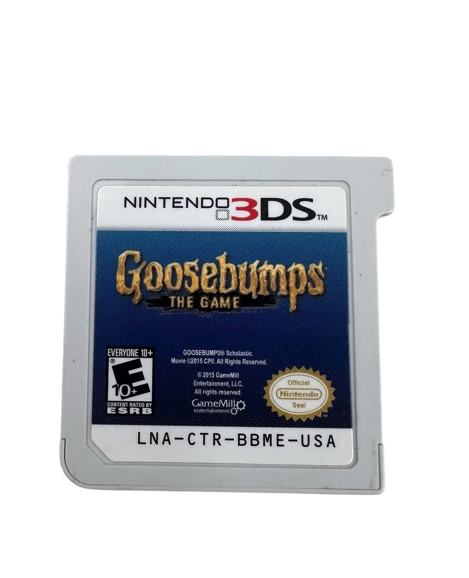 Goosebumps: The Game (Nintendo 3DS, 2015) Cartridge Only Tested
