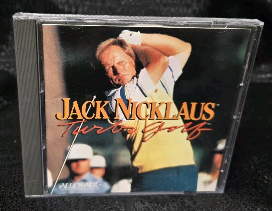 Jack Nicklaus Turbo Golf 1990 TurboGrafx CD TurboDuo