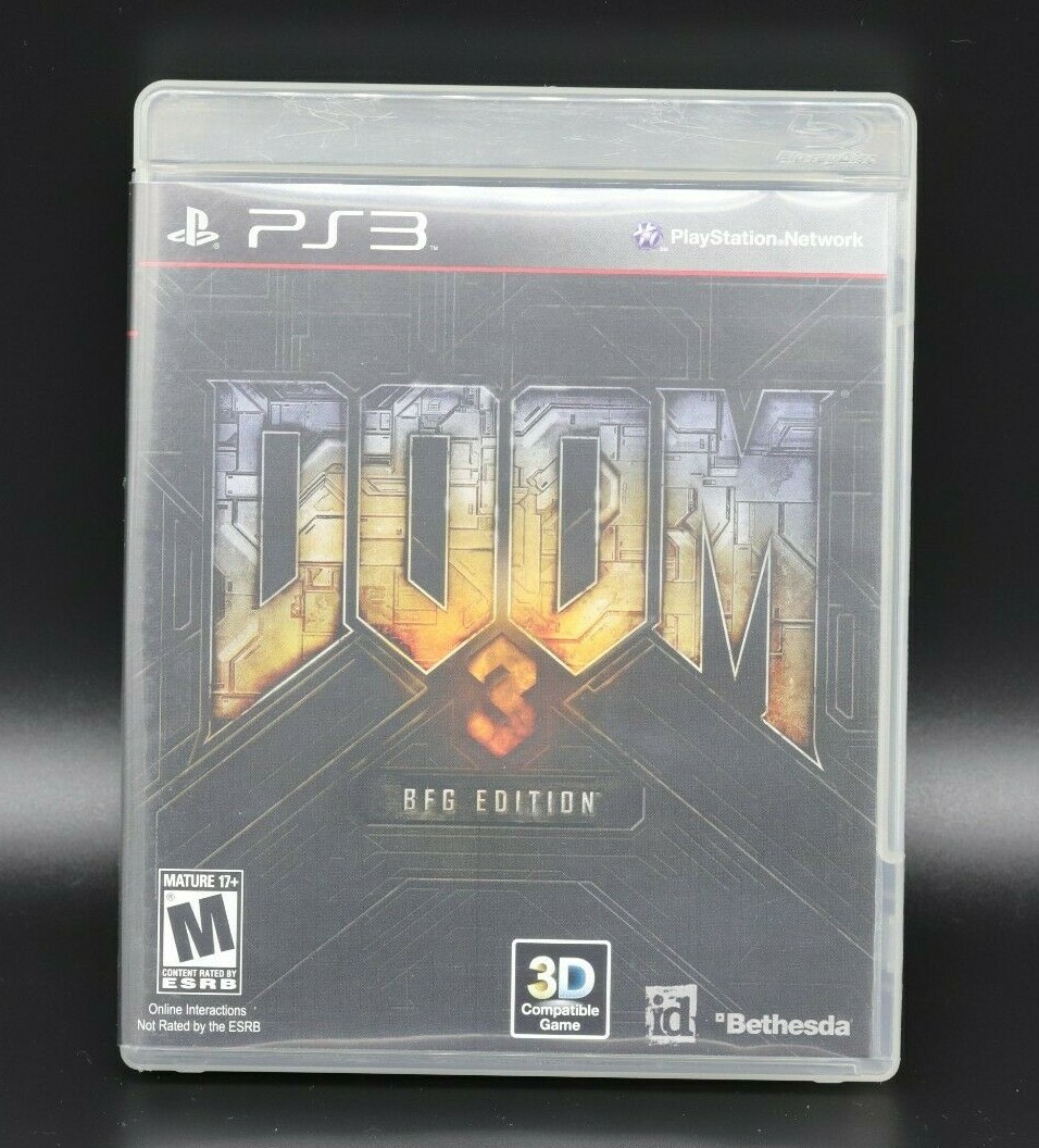 Doom 3 BFG Edition (Sony Playstation 3, PS3)