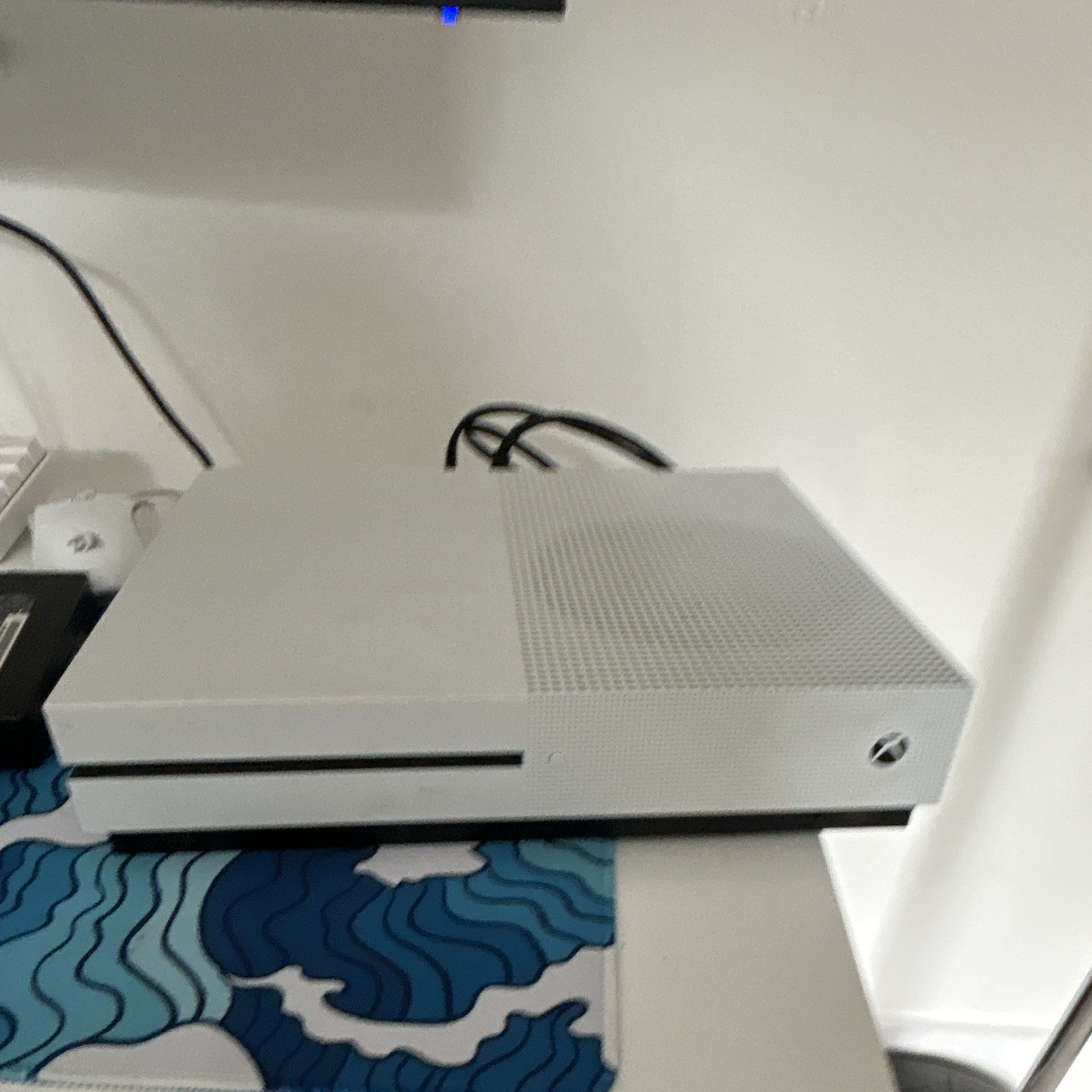 Microsoft Xbox One S 1TB White Console w/ White Controller 4K Wi-Fi HDMI