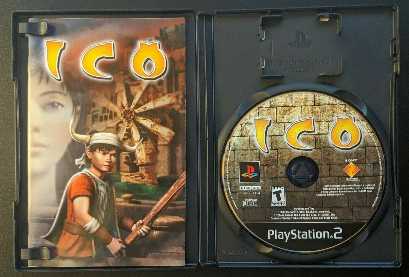 Ico (SONY PlayStation 2) PS2 Shadow of the Colossus UNPLAYED COMPLETE NEW MINT