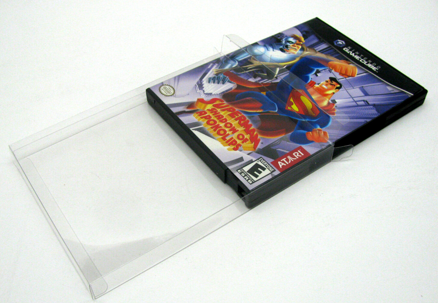 50X NINTENDO GAMECUBE CIB GAMES – CLEAR PLASTIC PROTECTIVE BOX PROTECTORS CASE