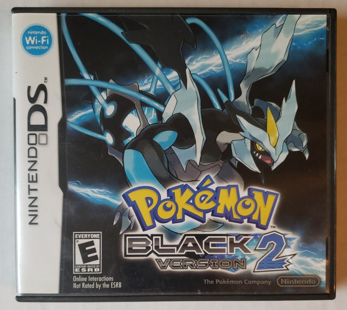 CASE & MANUALS ONLY, NO GAME ~ POKEMON BLACK VERSION 2 ~ NINTENDO DS 2012