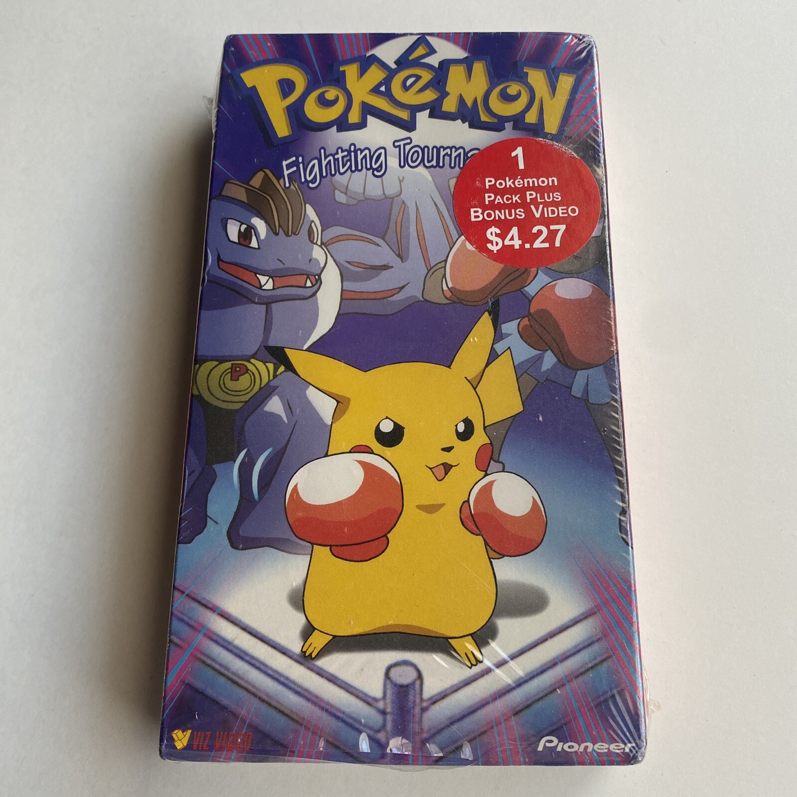 NEW Pokemon Vol. 10 Fighting Tournament VHS 1999 Brand New Sealed Video Movie