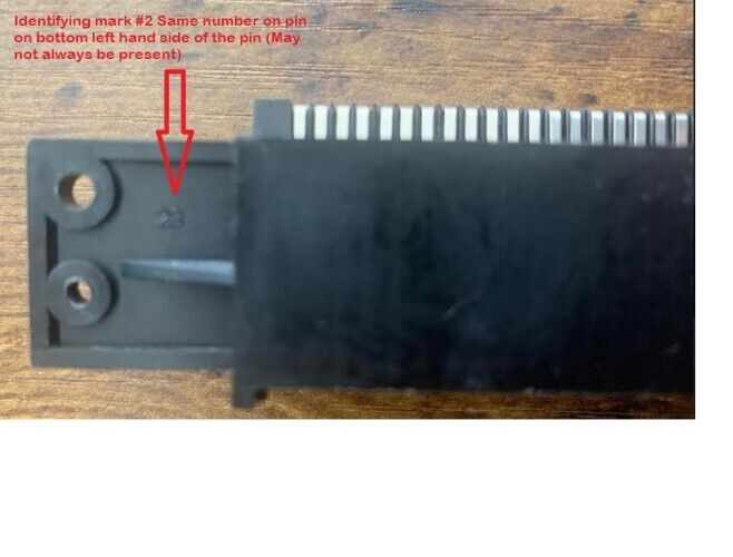 Original OEM Nintendo NES 72 Pin Connector Restored & Polished NO DEATH GRIP