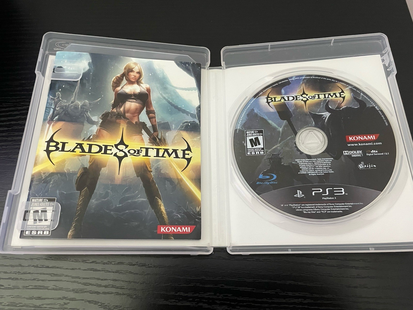 COMPLETE Blades of Time (Sony PlayStation 3, 2012) PS3
