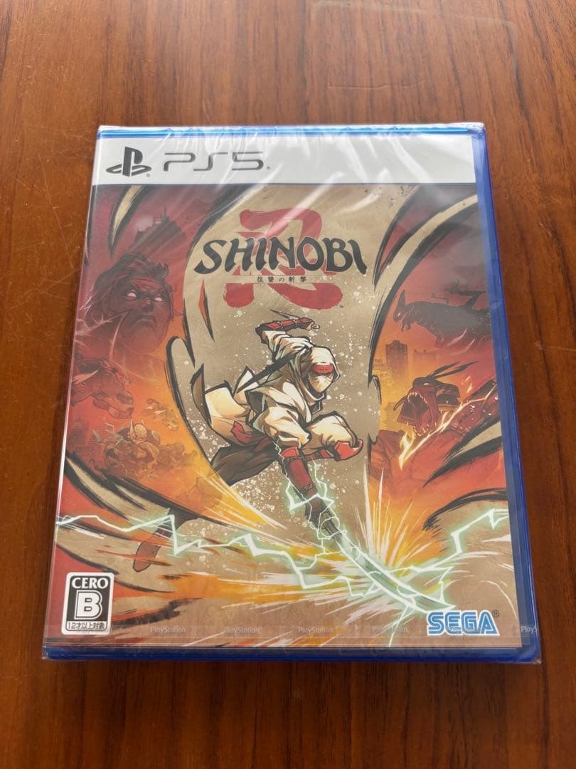 Shinobi Fukushu no Zangeki SEGA PlayStation 5 PS5 Action Game Japan Version New