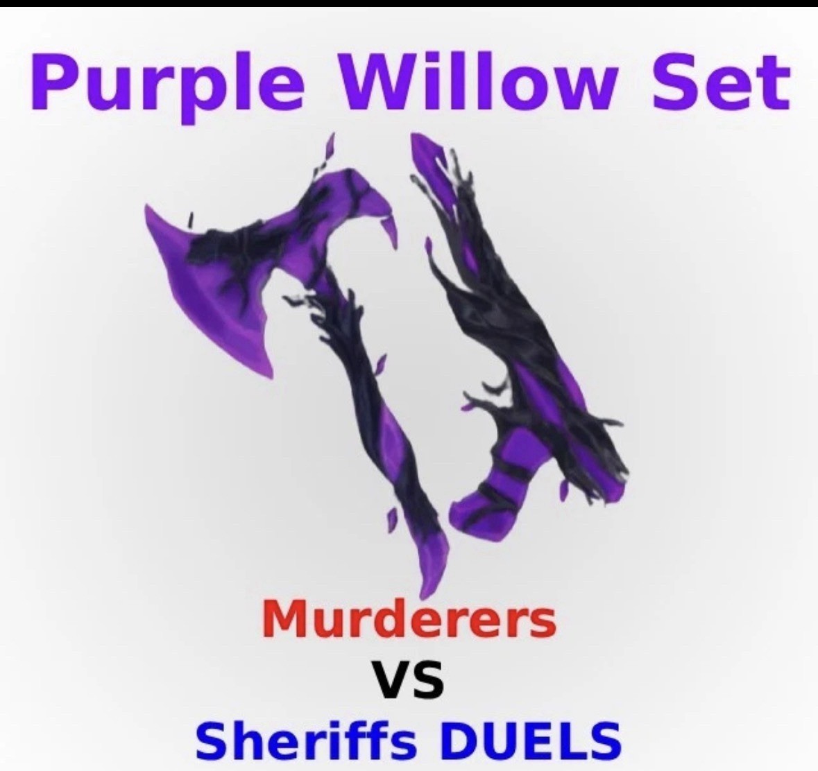 Purple Willow Set Murder Vs Sheriff Duels Fast and Cheapest Delivery Fast