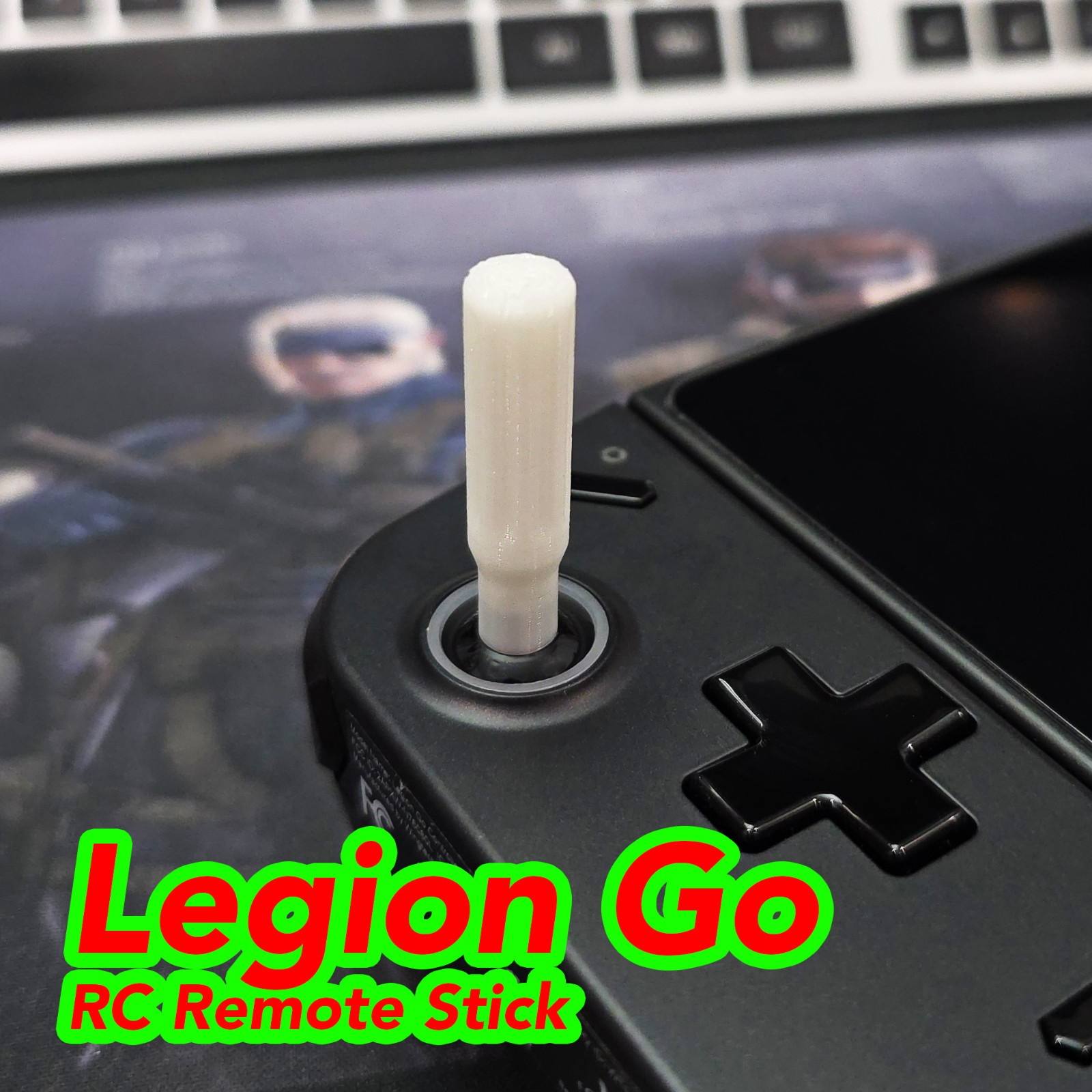 Lenovo Legion Go 1 & 2 Thumb Joystick Replacement Direct Fit (3D Printed)