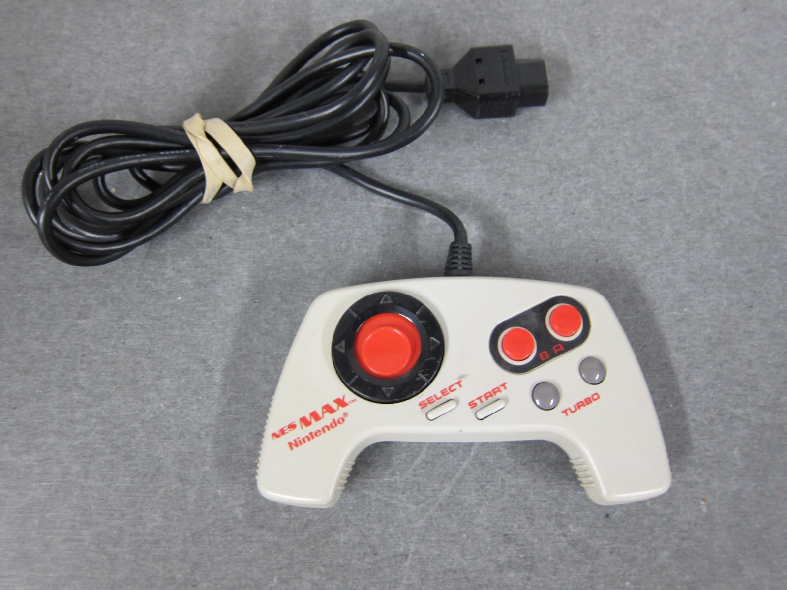 Nintendo NES Max Turbo Controller NES-027 OEM (CLEAN, NOT FADED!)