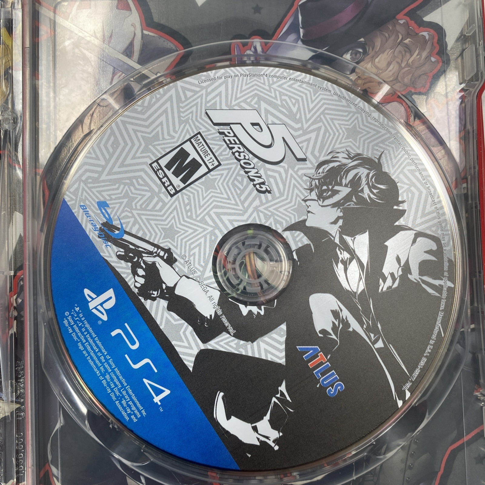 Persona 5 (Steelbook Edition) For PS4 – Sony PlayStation 4-Tested Working