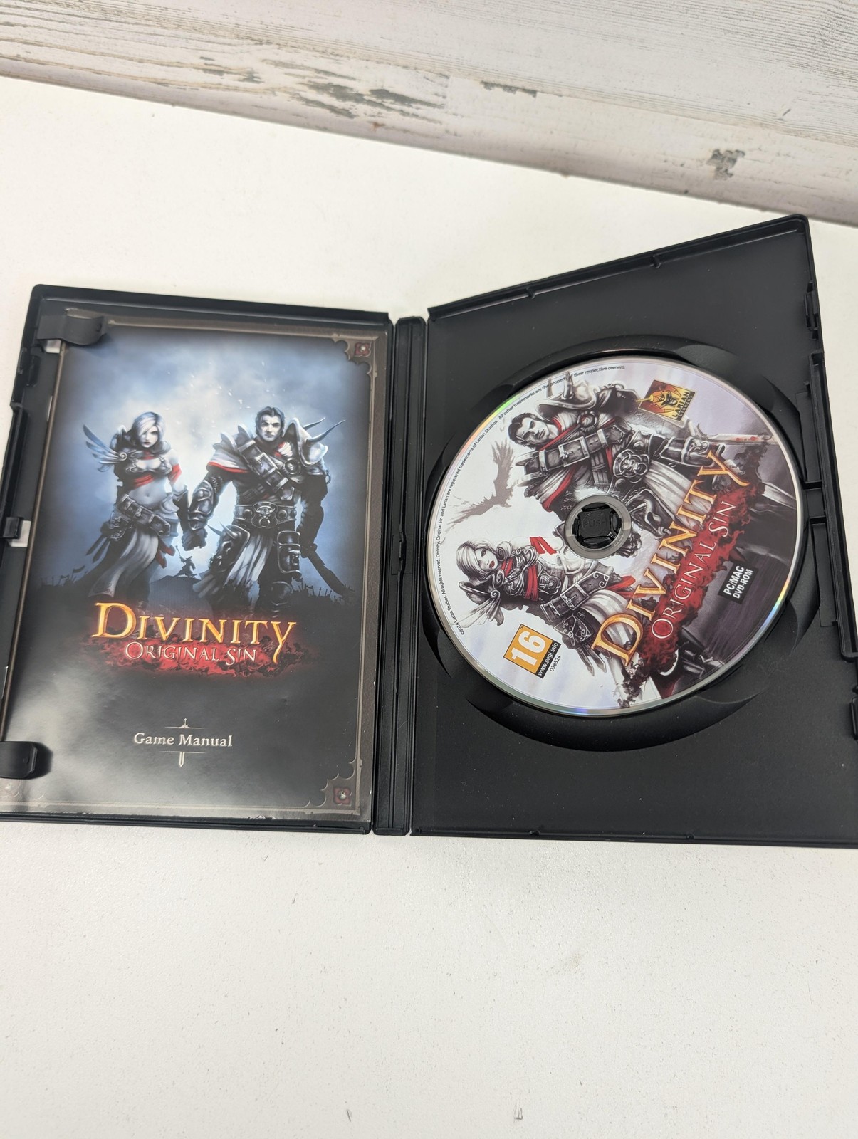 Divinity: Original Sin 2 PC Mac Game Larian Studios PAL 2014 Manual PEGI 16