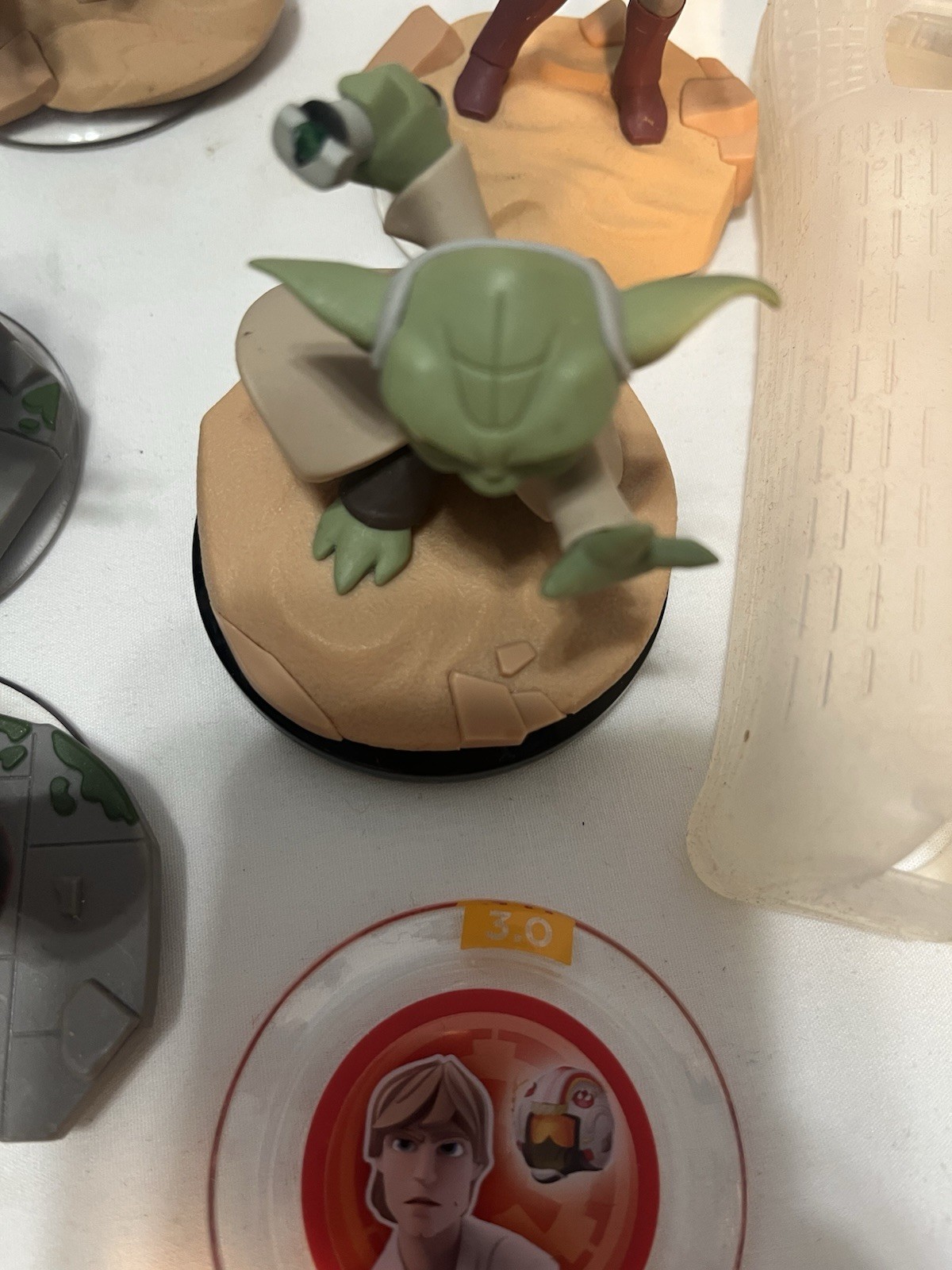 Disney Infinity Character Figure Pack Lot Darth Vader Yoda Iron Man Thor.