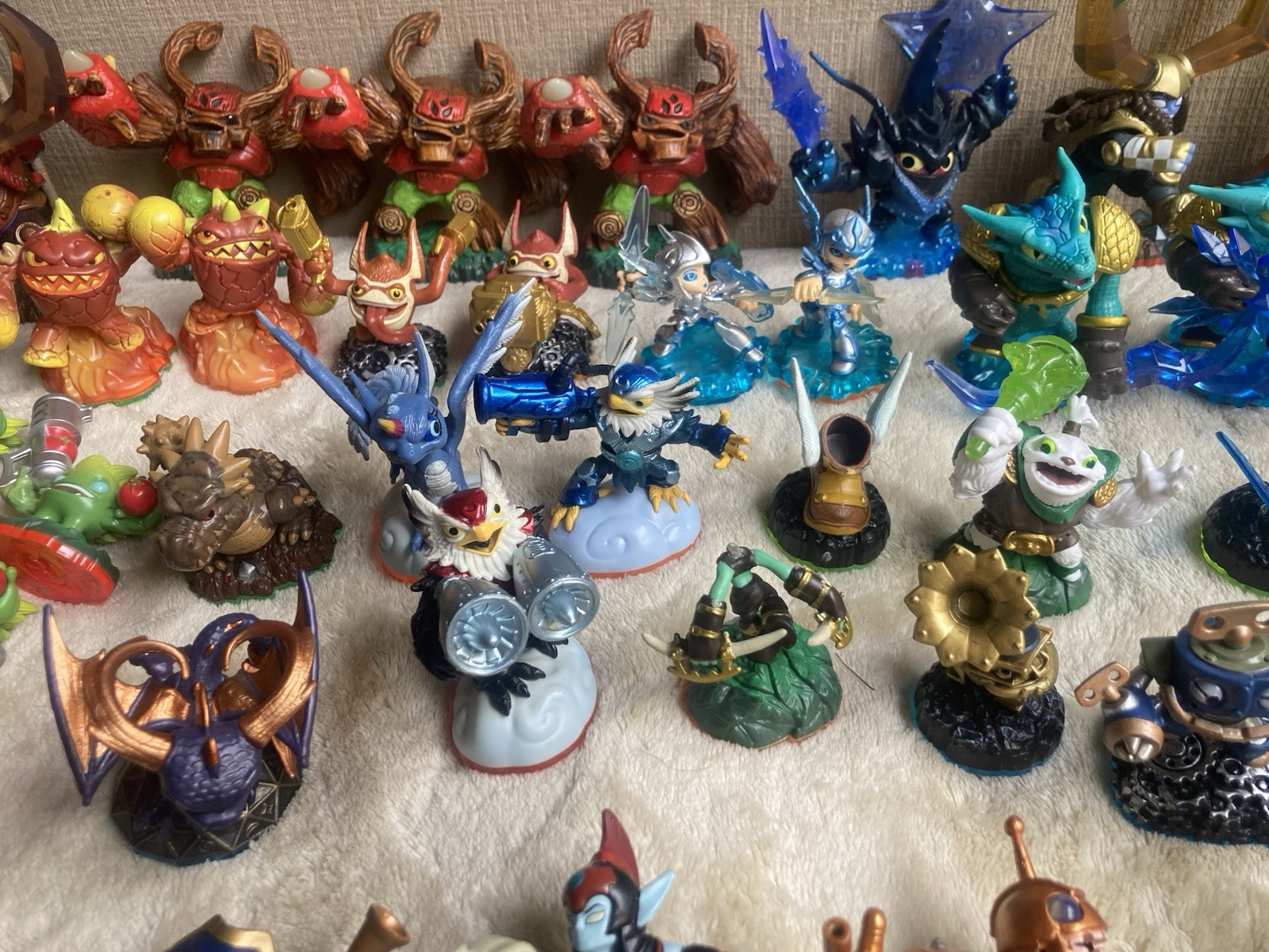 Skylanders Activision Character Action Figure Large Mixed Bundle Lot 58 Pieces