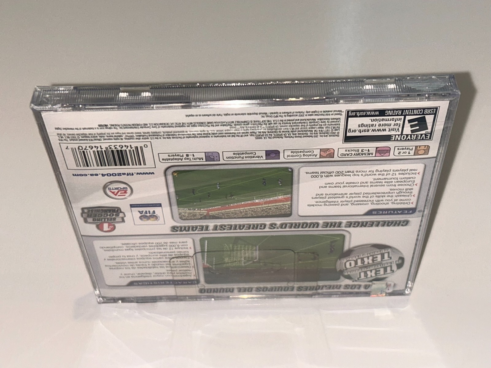FIFA Soccer 2004 (Sony PlayStation 1, 2003) PS1 Brand New, Factory Sealed MINT
