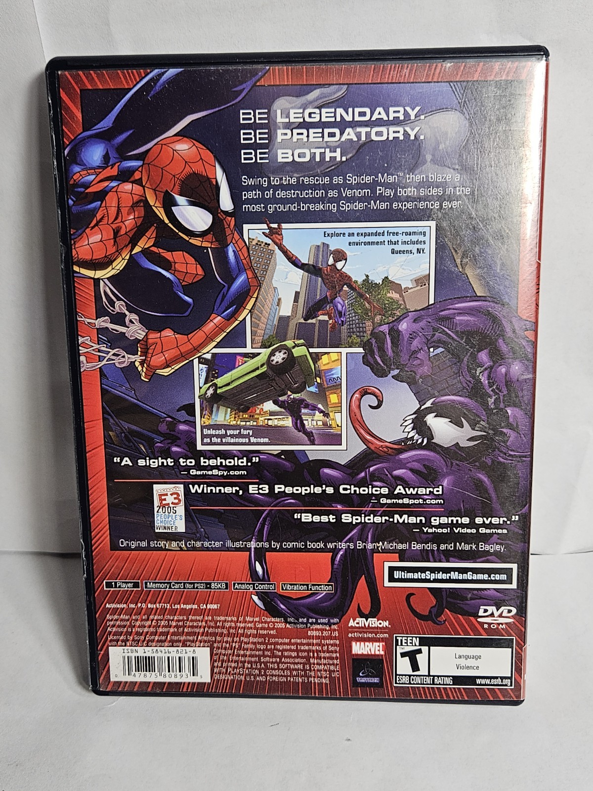 Activision Ultimate Spider-Man Greatest Hits PS2 Action T NTSC-U/C 2005
