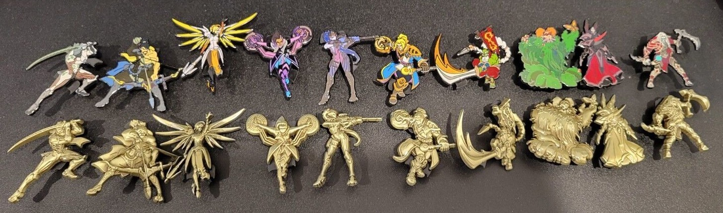 2017 Blizzcon Pins – Series 4 – Color and Gold