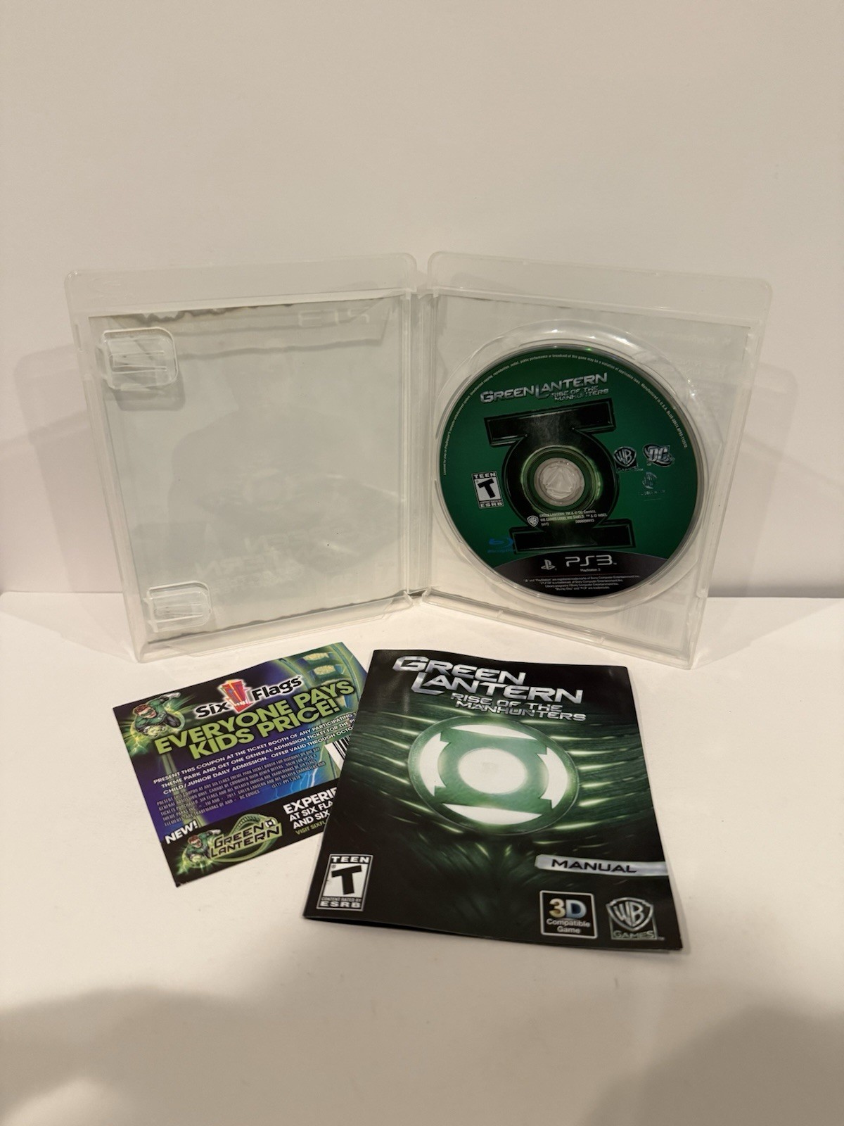 Green Lantern: Rise of the Manhunters Sony PlayStation 3 CIB PS3