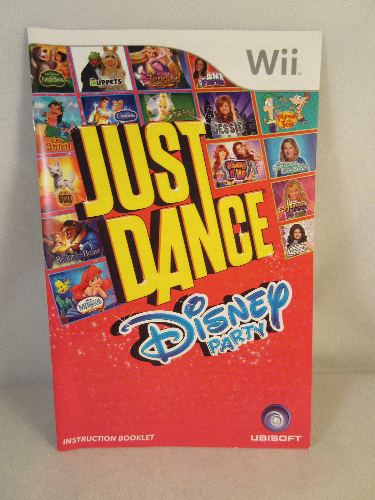 Just Dance Disney Party (Nintendo Wii) Complete CIB w/ Manual and Protector